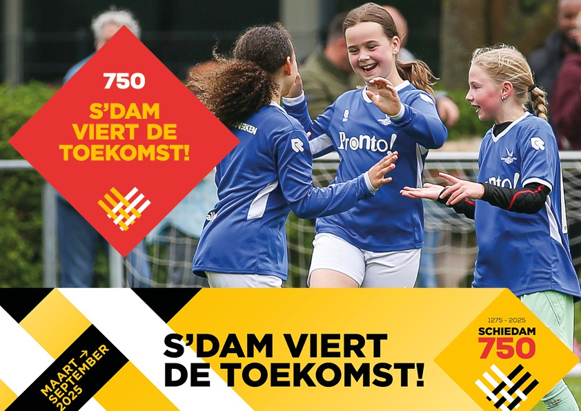 Schiedams jeugdkampioenschap in teken van 750 jaar Schiedam